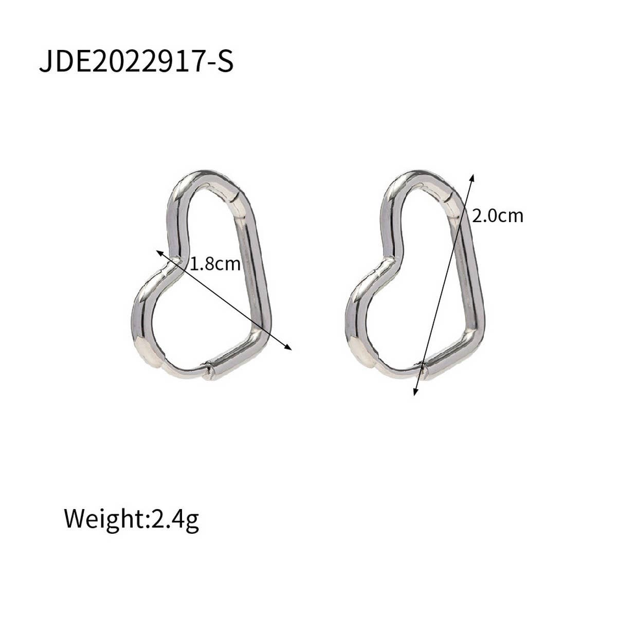 HIGH-GRADE LIGHT LUXURY TITANIUM STEEL EARRINGS