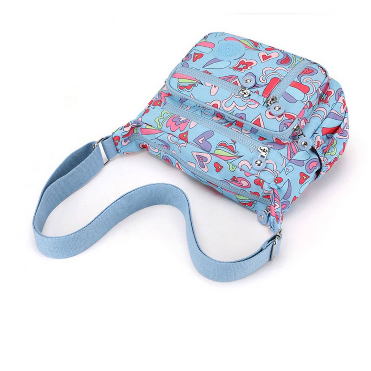 FASHION PRINTED NYLONCANVAS SHOULDER CROSSBODY BAG_CWASC1781