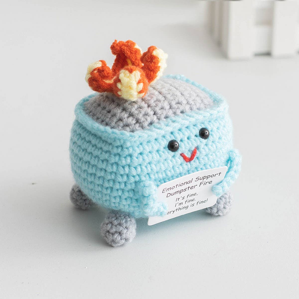 CWMM9276_FUNNY FIRE EXTINGUISHER KNITTED ACCESSORIES