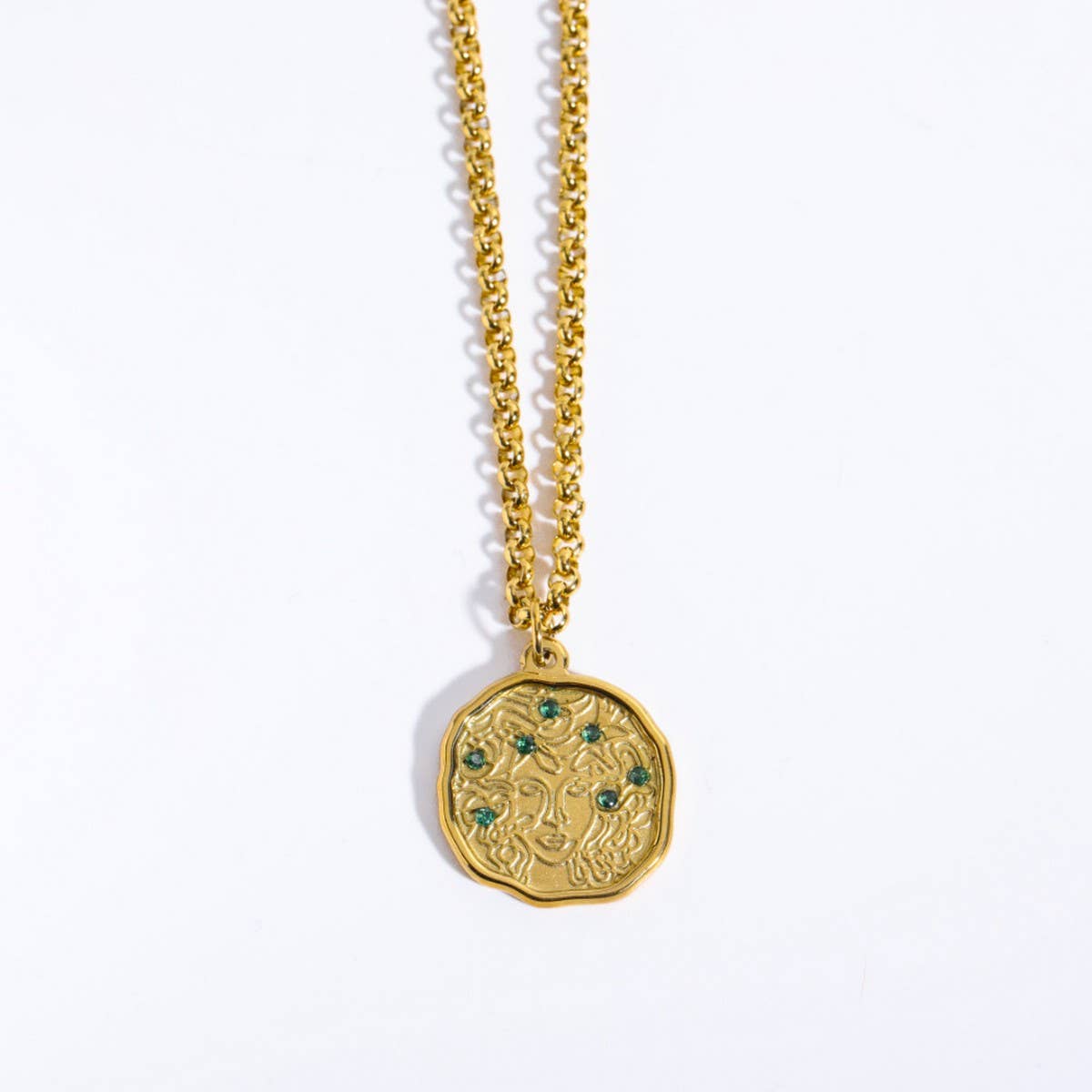 VINTAGE CREATIVE MYTHOLOGY PENDANT NECKLACE