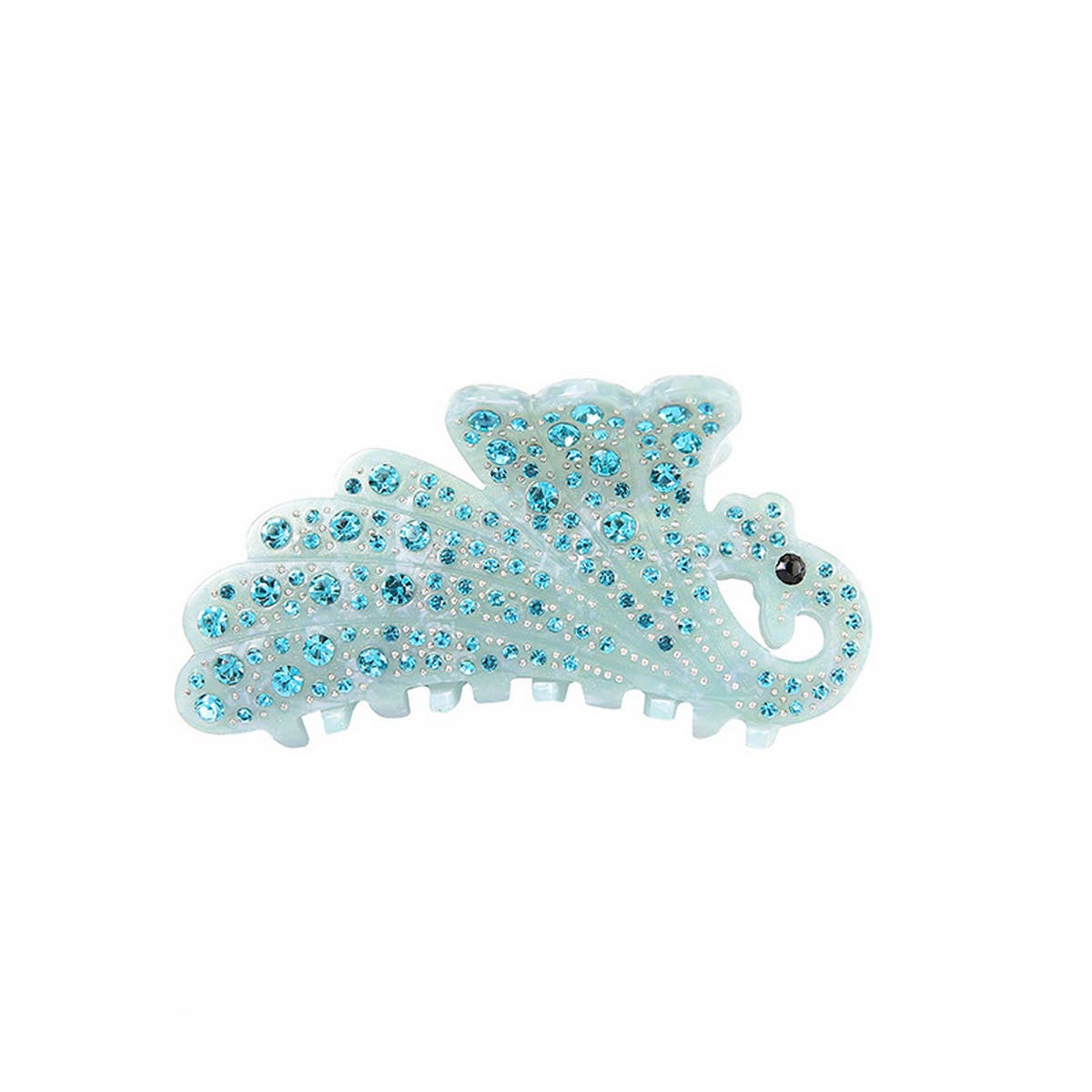 Phoenix Acrylic Hair Claw Rhinestone Cartoon Clip_CWAHA1004