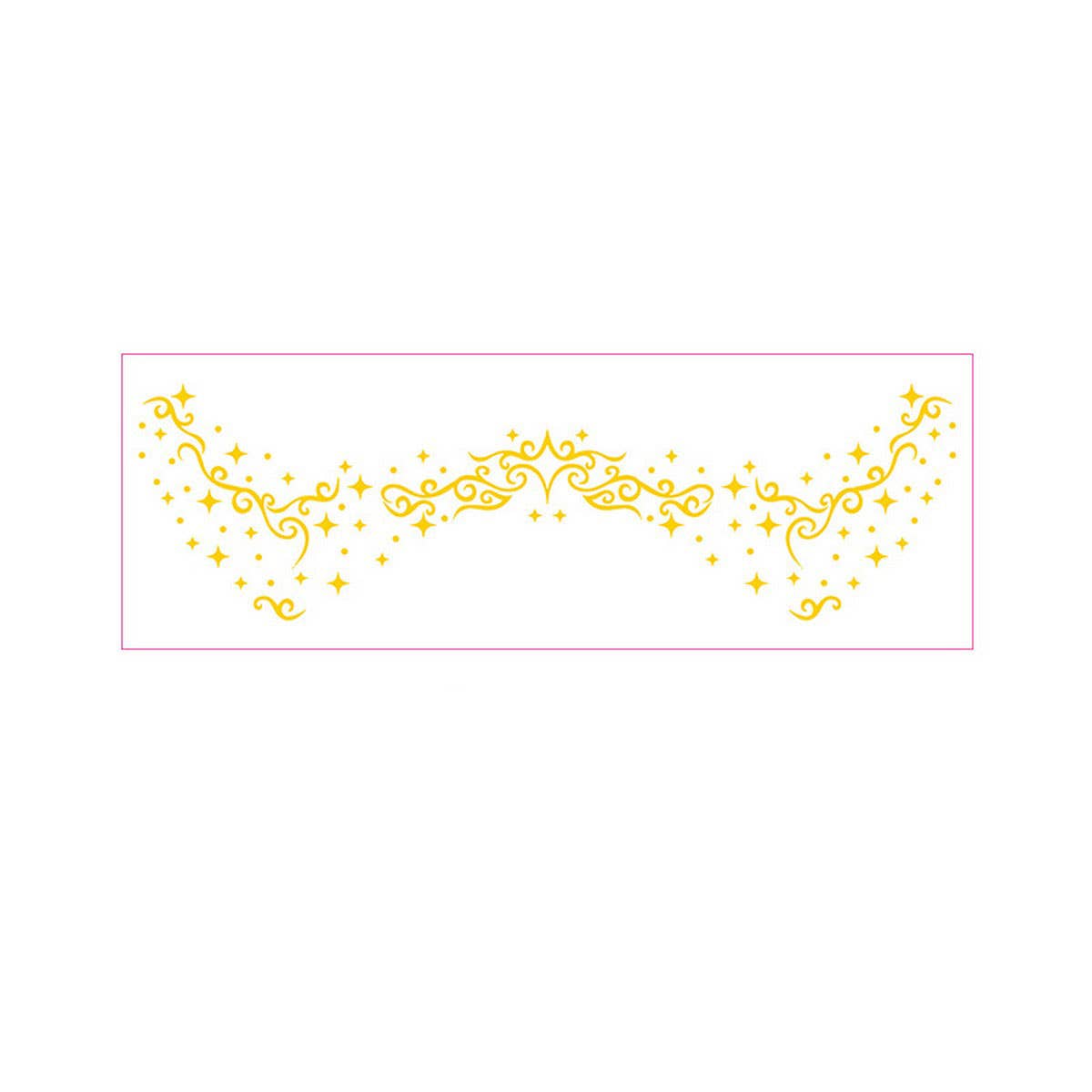 Gold Foil Freckle Tattoos for Makeup Looks