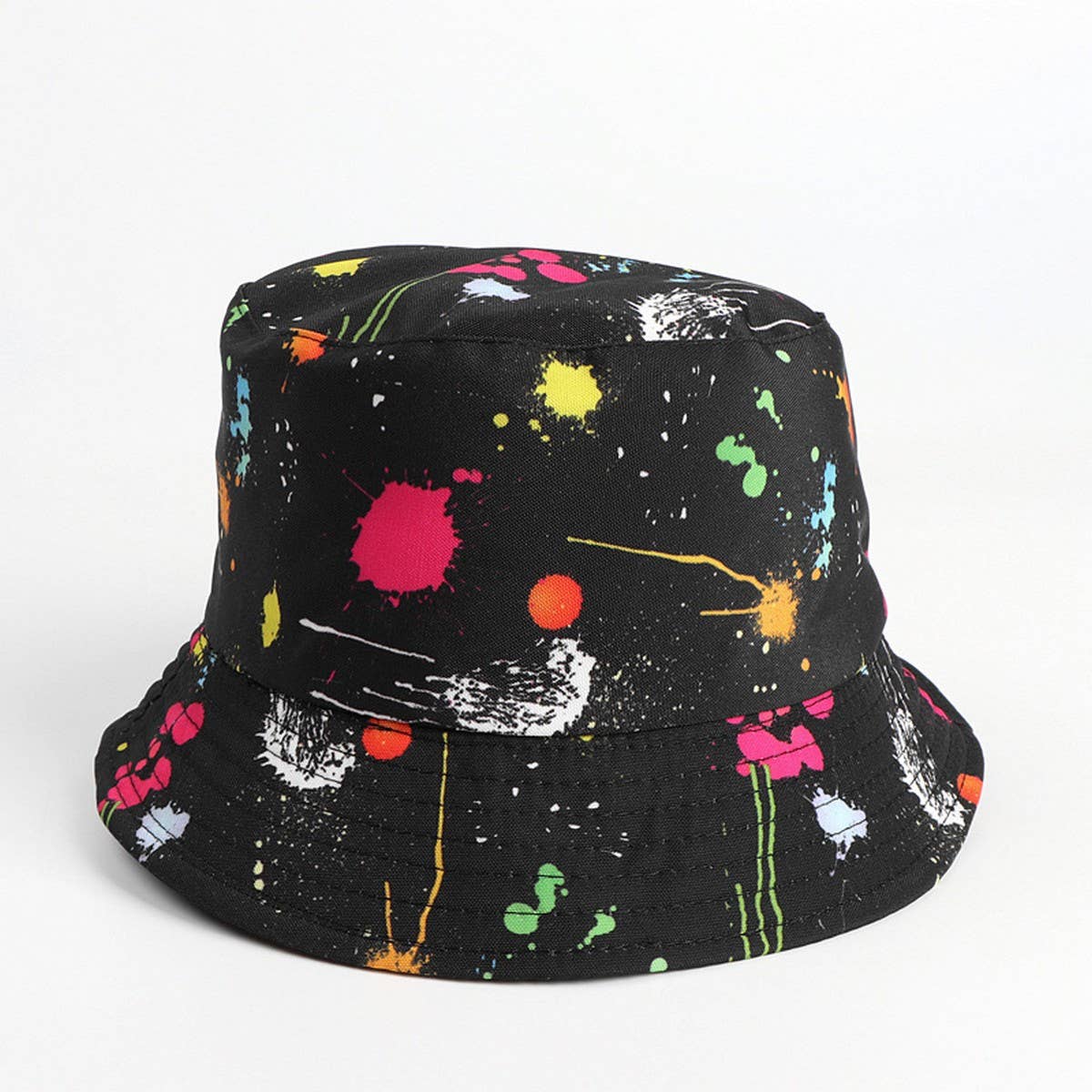 CWAH1521_PERSONALIZED COLOR PRINTING REVERSIBLE BUCKET HAT