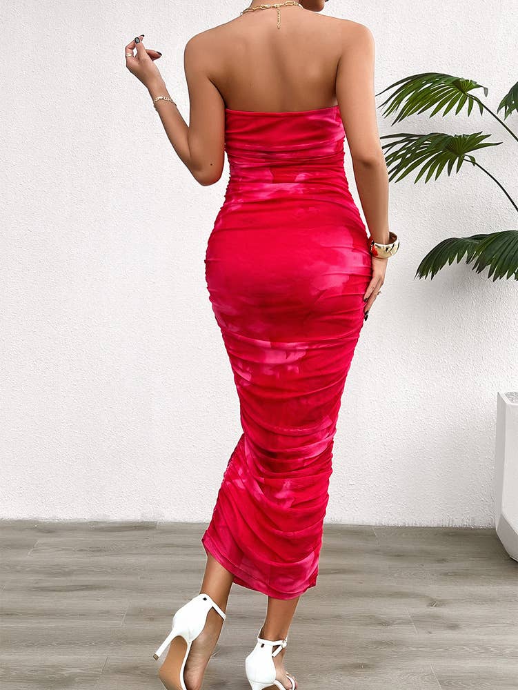 TEMPERA TOP TOP SMUDGED DRESS