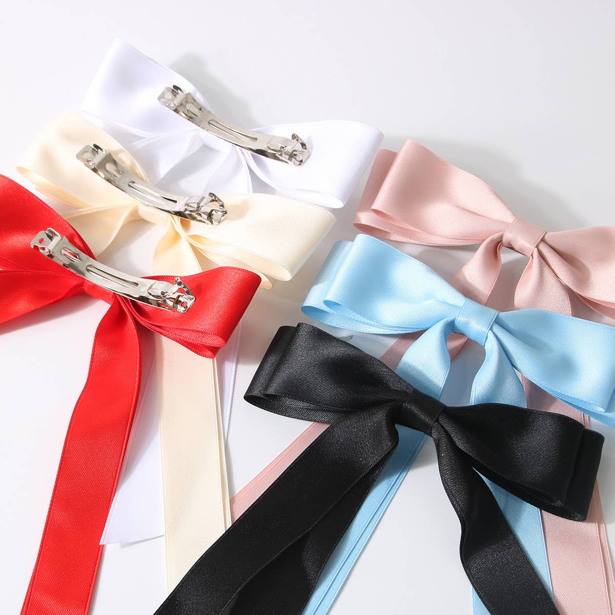 HOT STYLE BOW SPRING CLIP HAIR_CWAHA1038