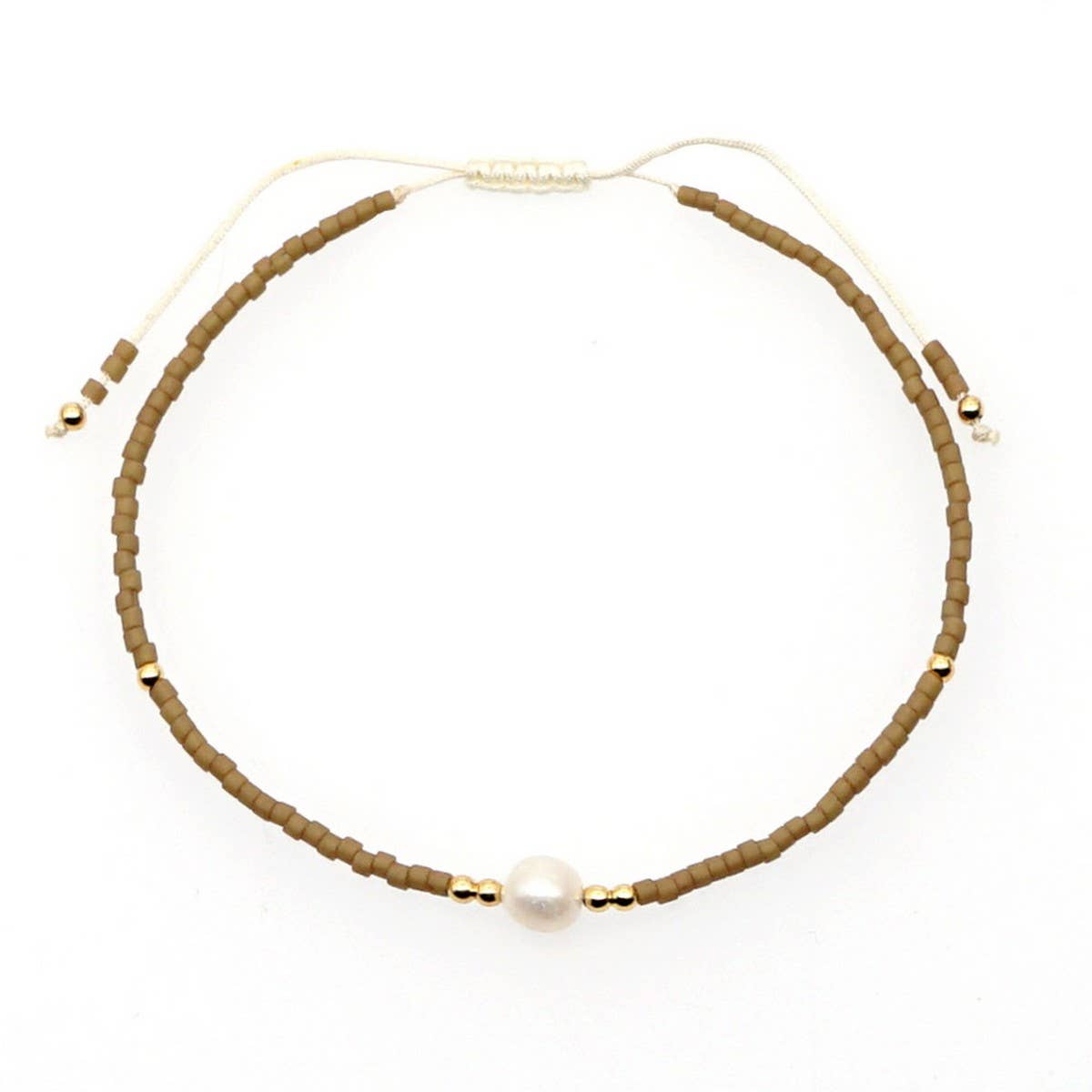 HAND-WOVEN FASHIONABLE RICE BEADS BRACELET_CWAB4621