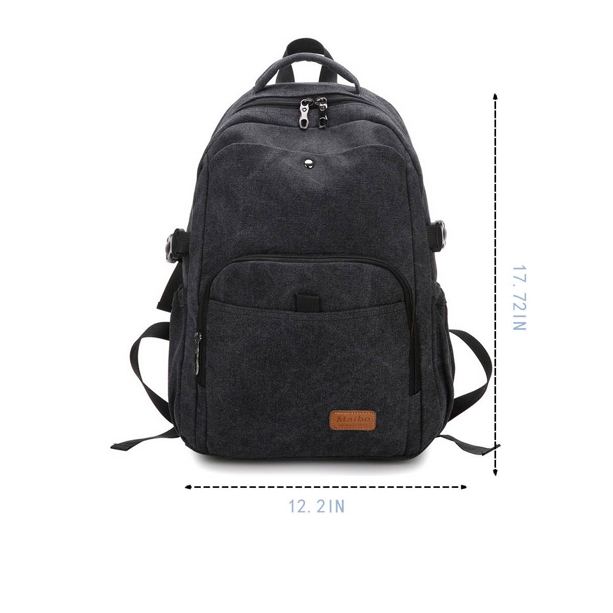 CASUAL VINTAGE BACK-TO-SCHOOL CANVAS BACKPACK_CWAB2205