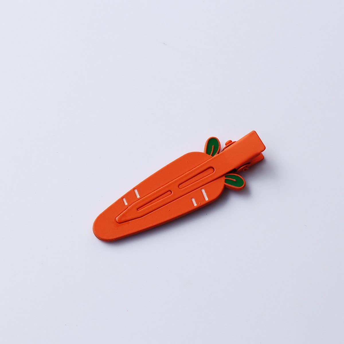 Metal Carrot Hair Clip, No-Crease Side Bang Pin