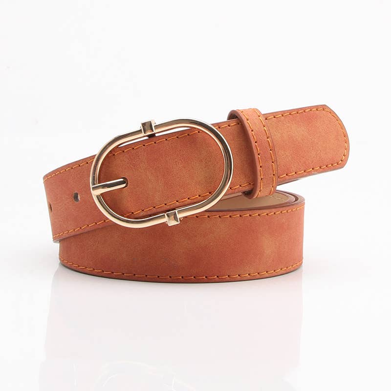 Alloy pin buckle Soft and comfortable jeans belt