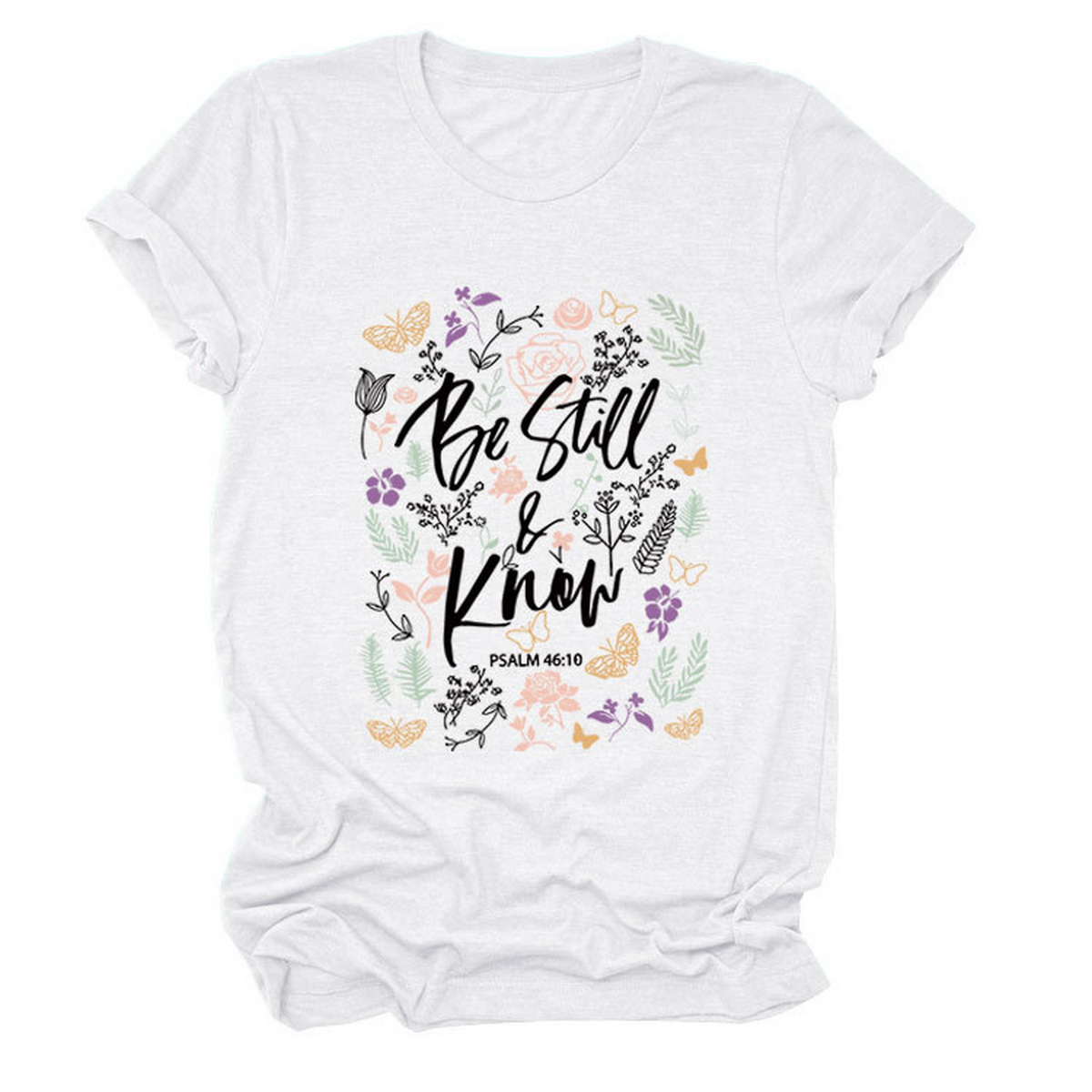Women??¢s Faith Tee, Be Still and Know_CWTTS1480