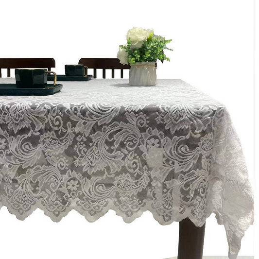 ROMANTIC LACE TABLECLOTH RECTANGULAR TABLECLOTH