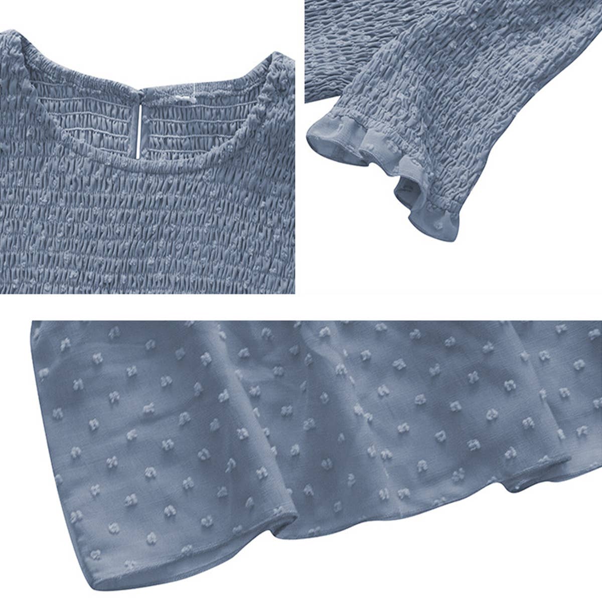 Flaunting A Flowing Slim-Fit Dress