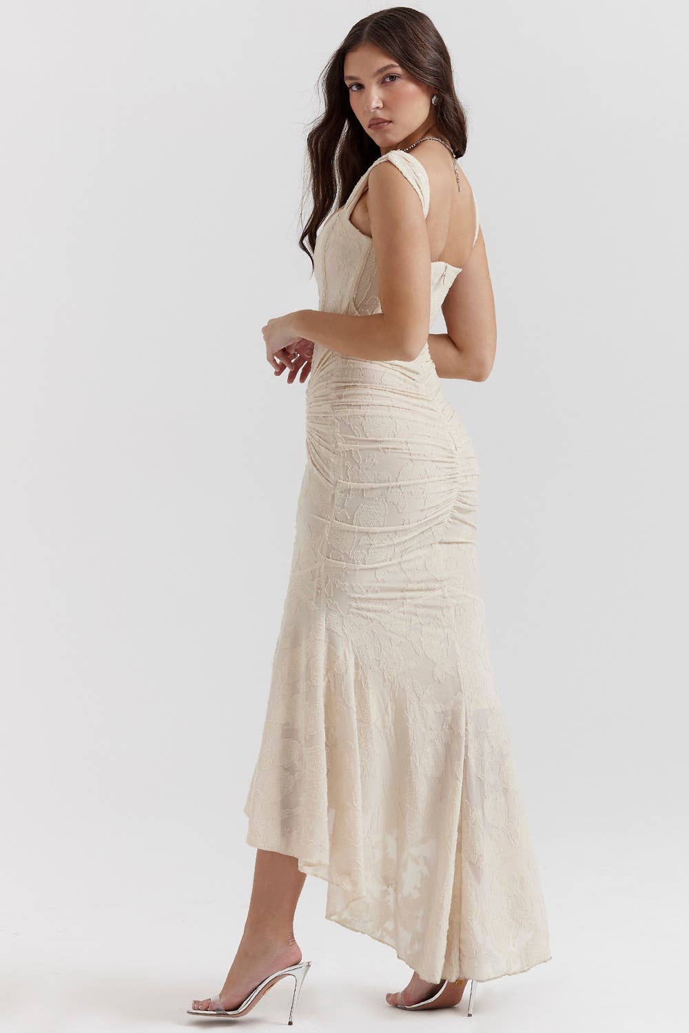 Fashion Sexy Backless Mermaid Strapless Dress