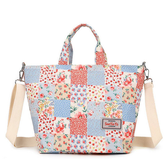 OXFORD PRINTED NYLON LIGHTWEIGHT SHOULDER BAG_CWASC1784