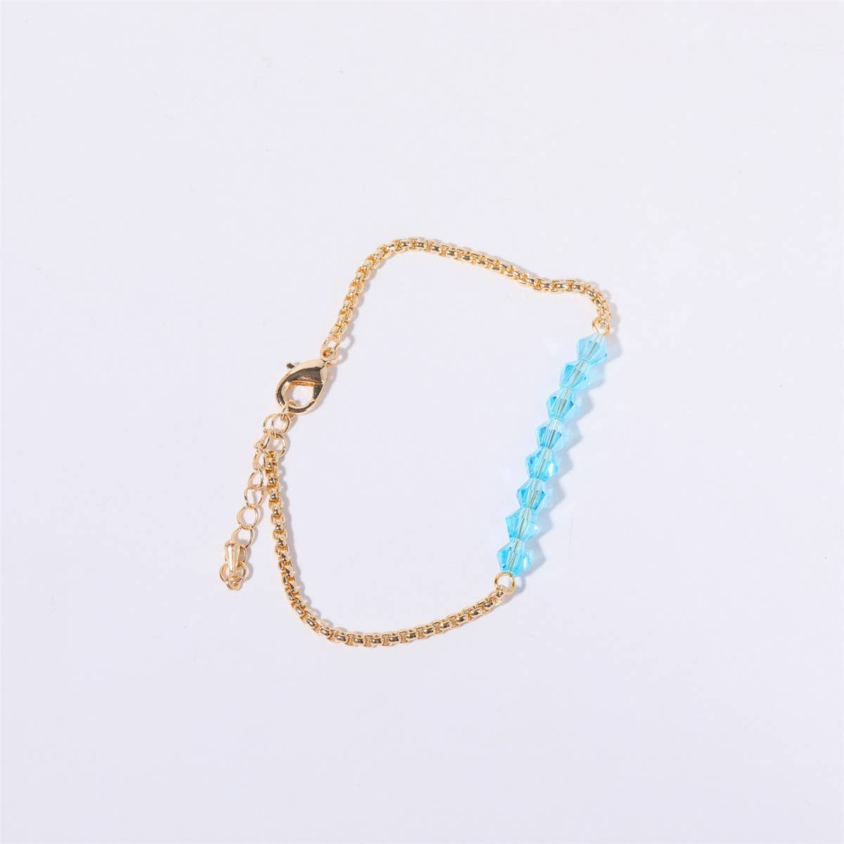 WOMEN'S CREATIVE TWELVE BIRTHSTONE BEADED BRACELET