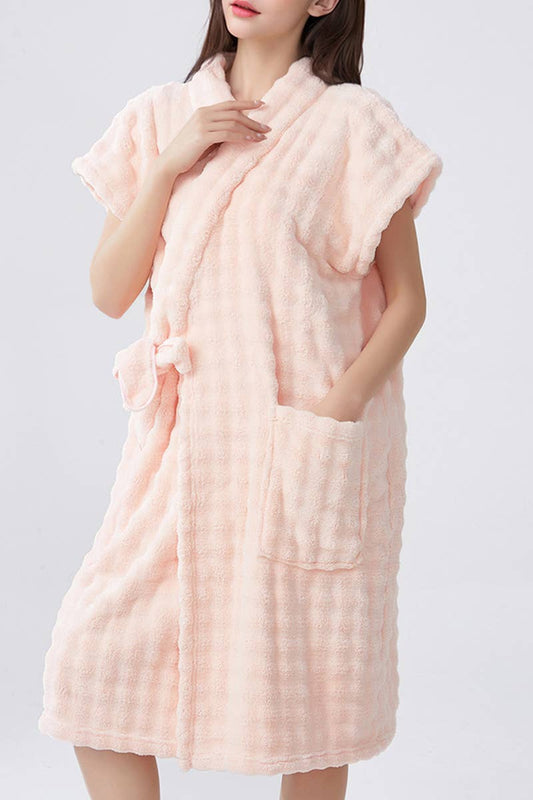 CWMM8290_SUMMER BUBBLE FLEECE WEARABLE BATH TOWEL
