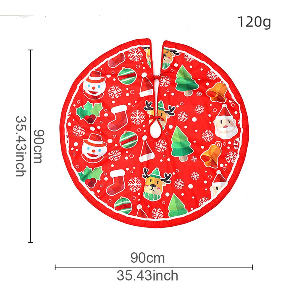 CWMM9409_CREATIVE PRINTED CHRISTMAS TREE BASE ORNAMENTS