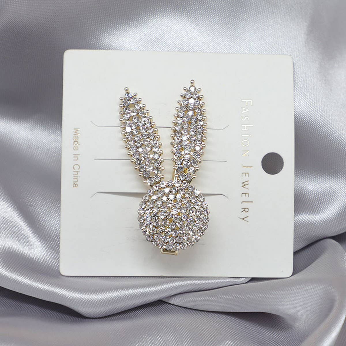 Cute Rabbit Ears Hair Clip, Student Bang Pin