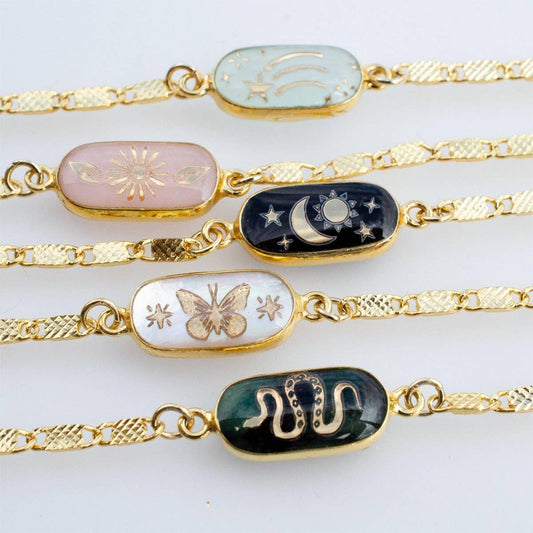 LITERARY RETRO FASHION BRACELET