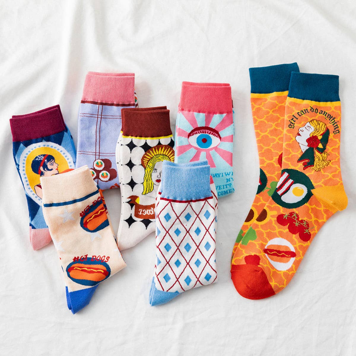 FASHIONABLE SOCKS, PERSONALIZED SOCKS