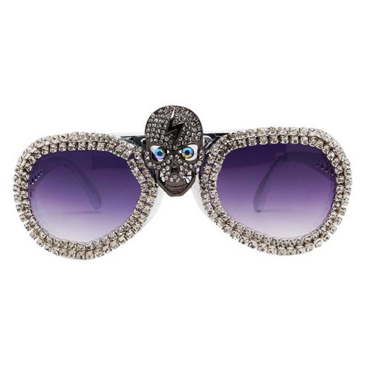 ELVIS BALL RETRO PERSONALIZED DIAMOND SUNGLASSES
