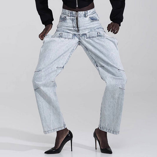 WOMENS LIGHT COLORED CASUAL JEANS