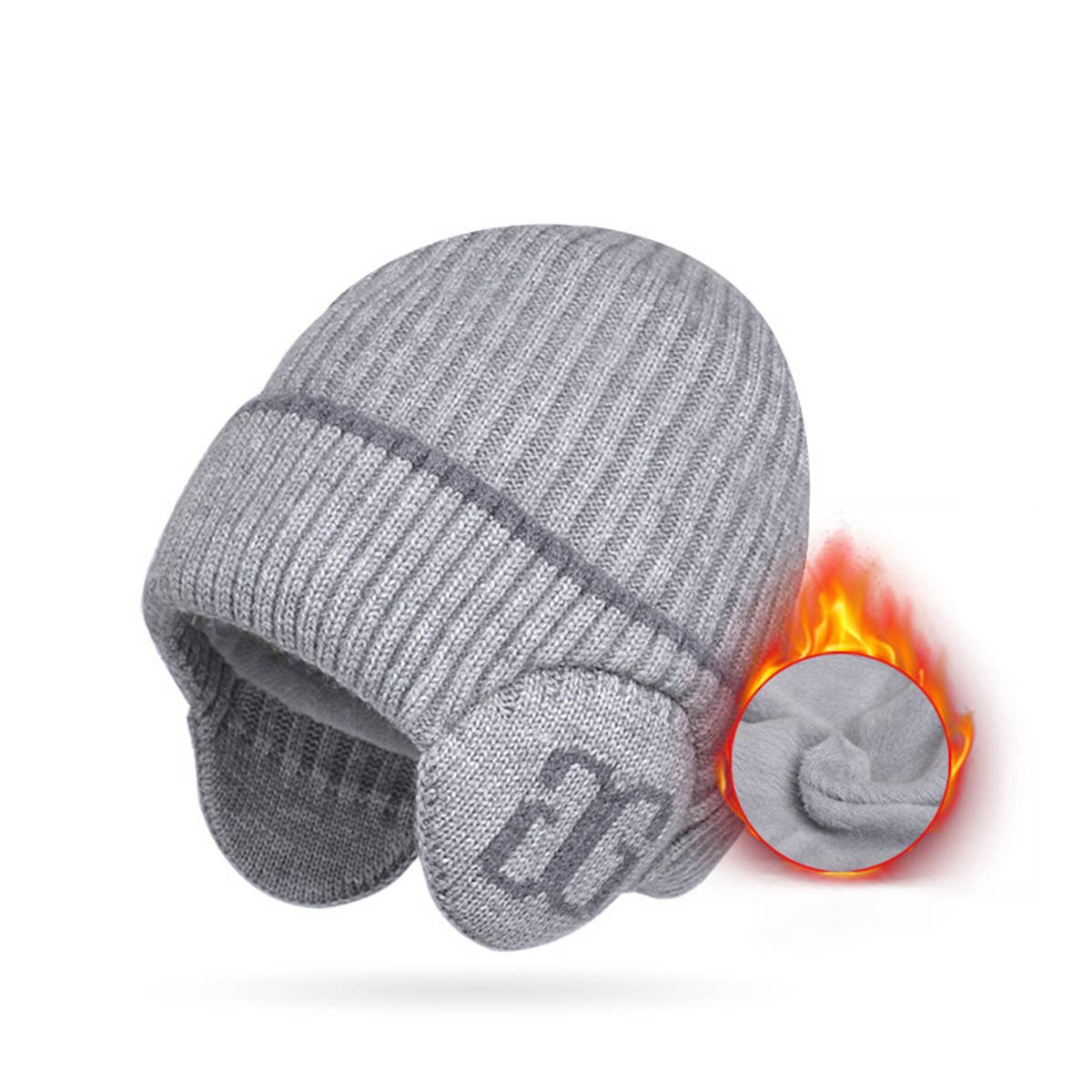 VERSATILE FLEECE COLD-PROOF EARMUFFS CAP HAT