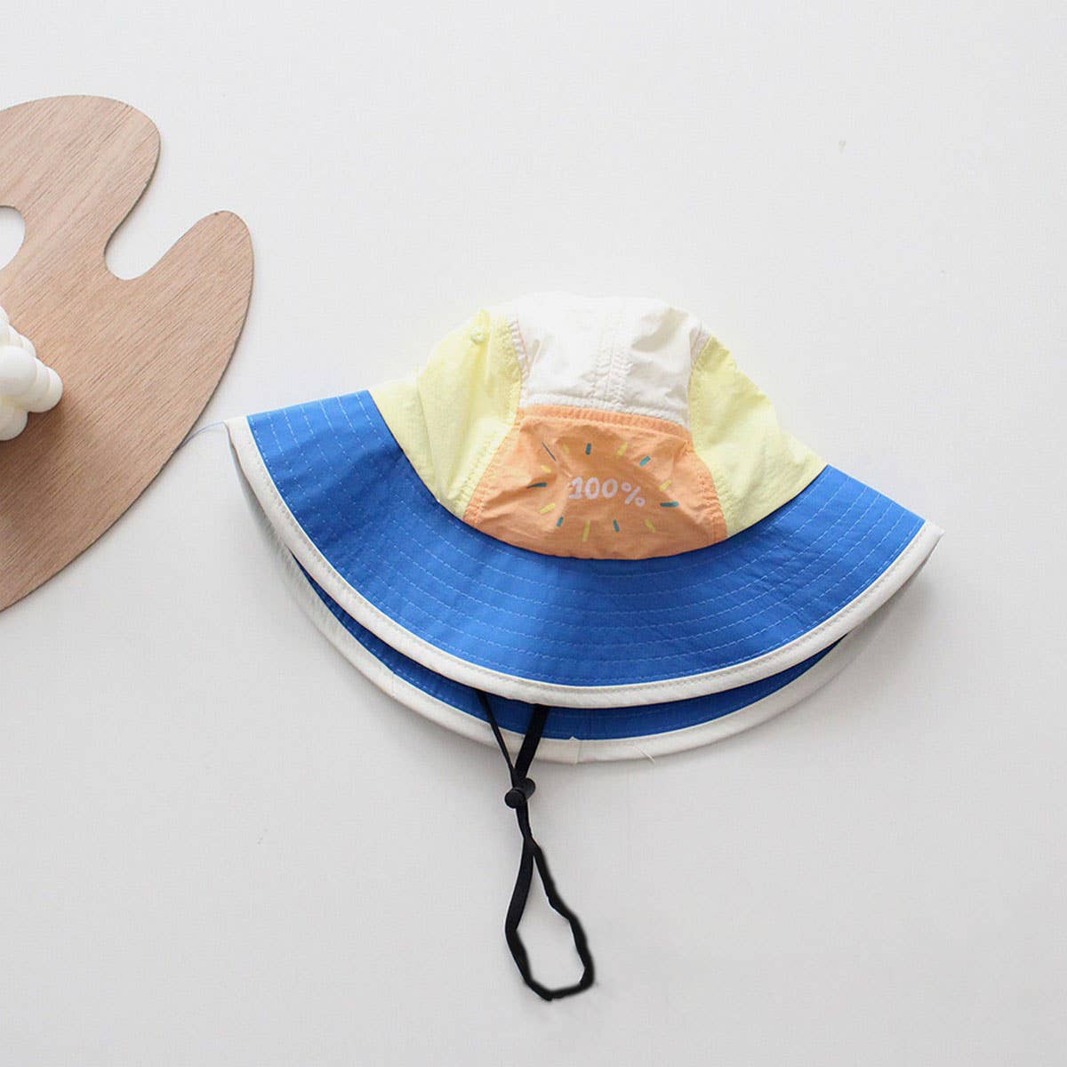 CHILDREN'S FASHION CONTRAST COLOR BUCKET HAT_CWAH2877