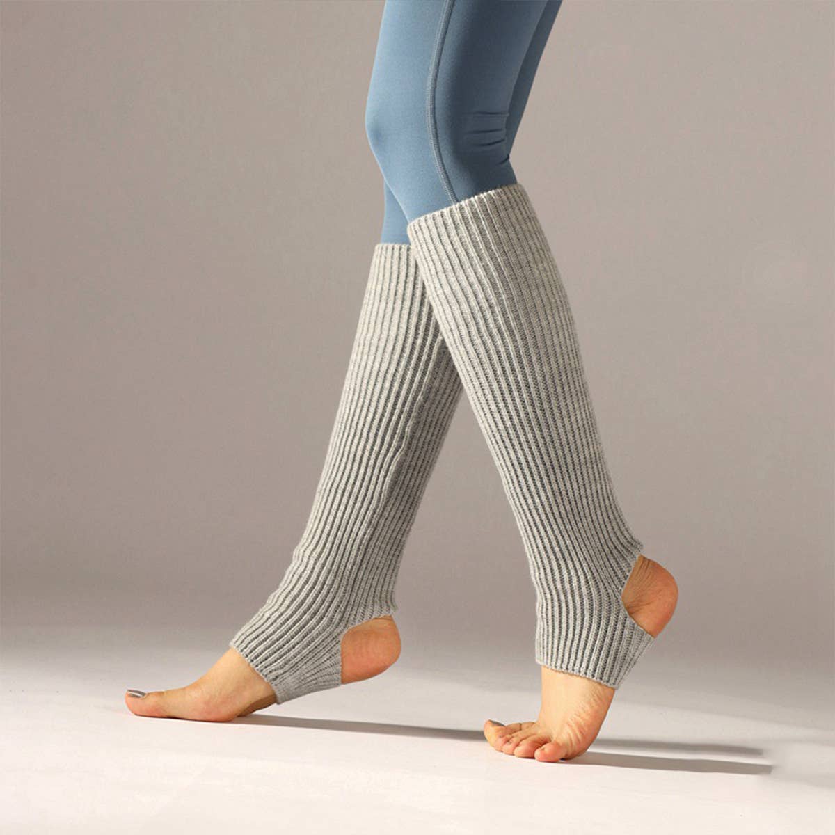KNITTED SPORTS PROTECTIVE FOOT WARMING SOCKS