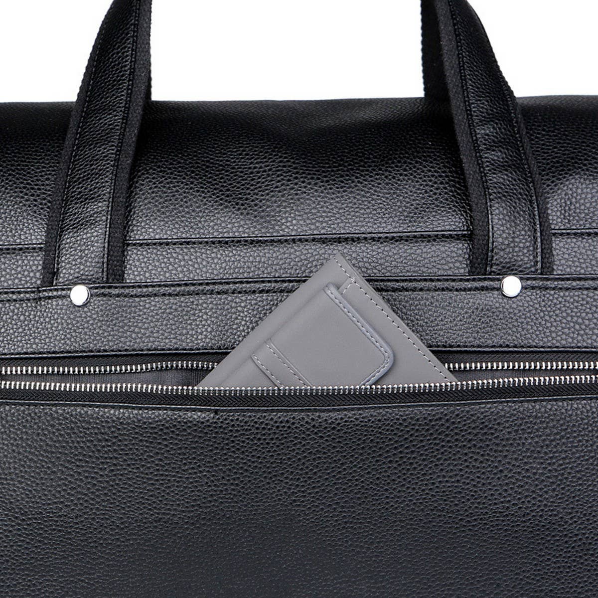 Men¡¯s PU Leather Travel Bag, Large Capacity_CWAB5184