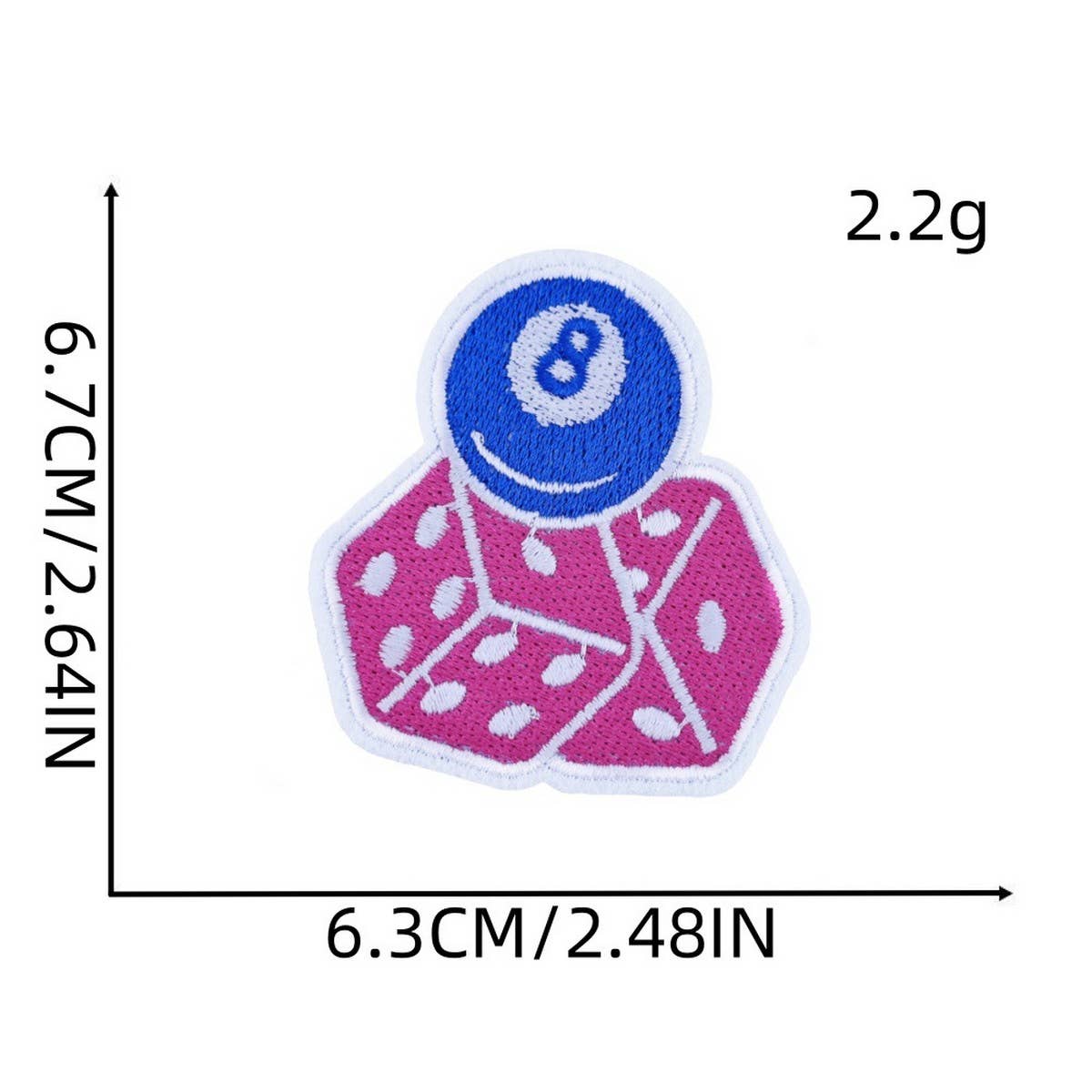 CARTOON EMBROIDERY HOT MELT ADHESIVE PATCH_CWMM4026