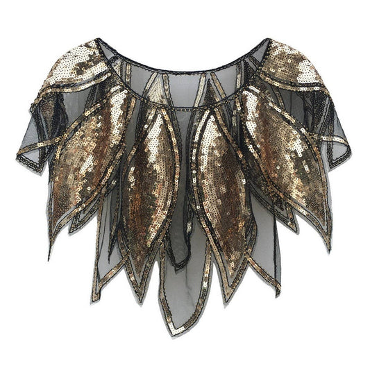 Vintage Beaded Sequin Cape ? Evening Dress Wrap