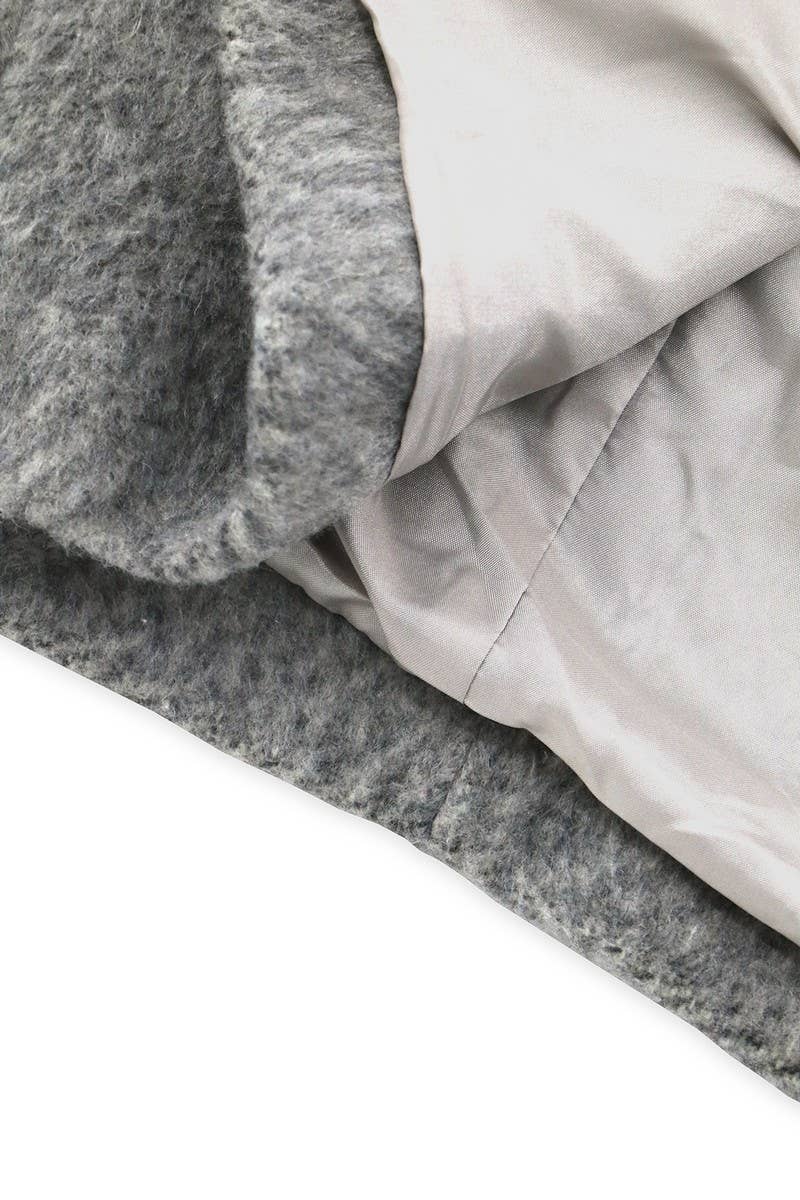 CWOCO0947_SOLID COLOR ELEGANT LACE-UP WOOLEN COAT