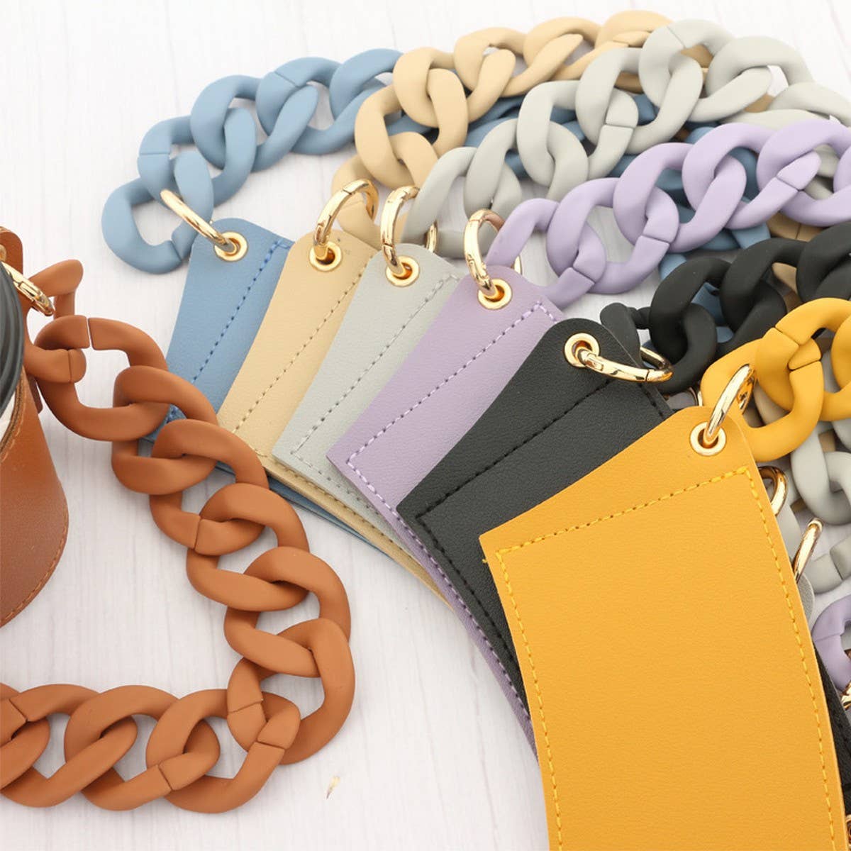 Macaron Color Phone Chain,Plastic BraceletAccessory_CWAB5101