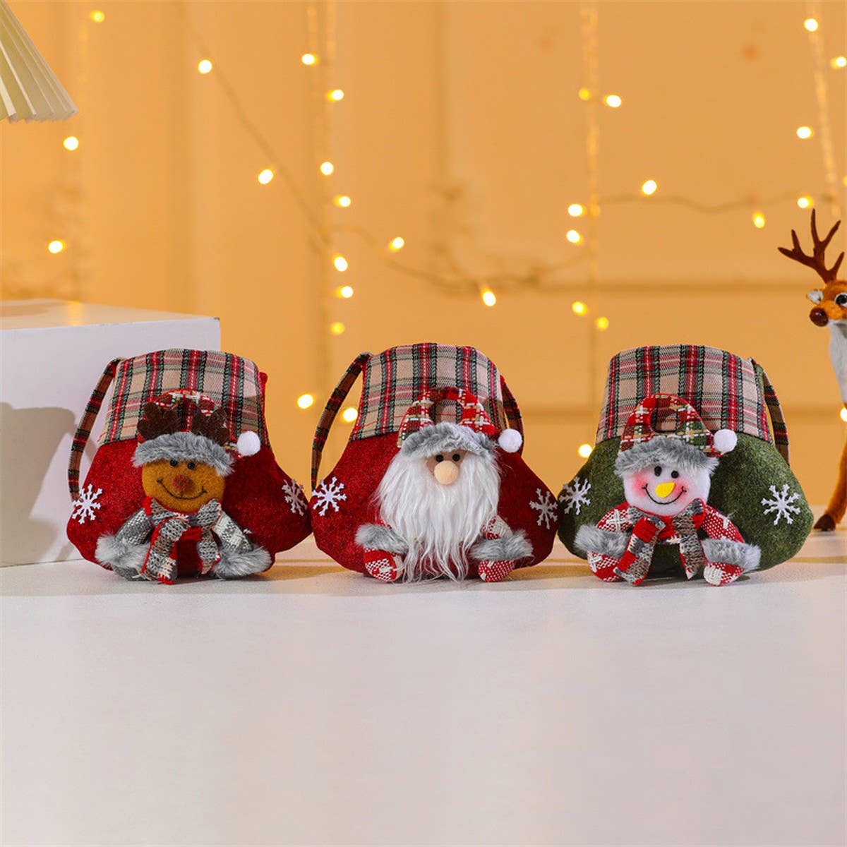 NEW CARTOON CHRISTMAS CANDY BAG GIFT BAG