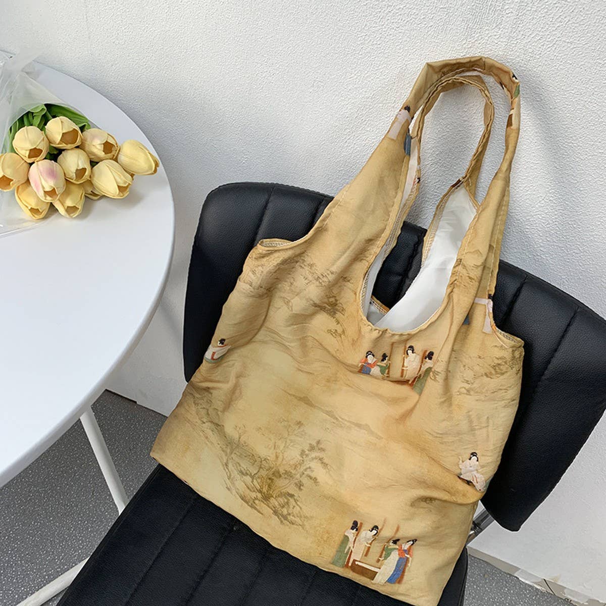 LIGHTWEIGHT RETRO SHOULDER BAG_CWAB2198