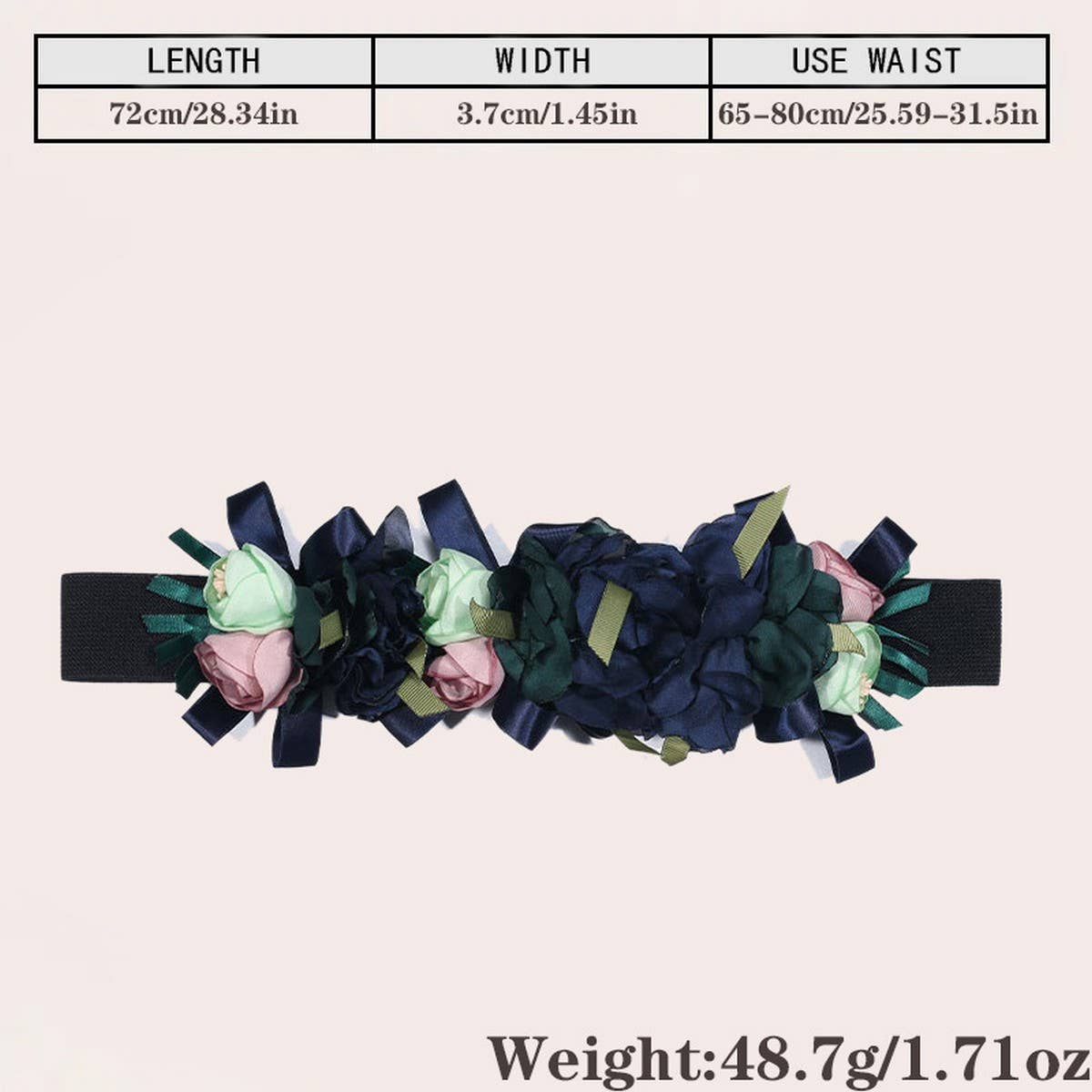 New Women??¢s Elastic Waist Belt for Dresses_CWMM6418