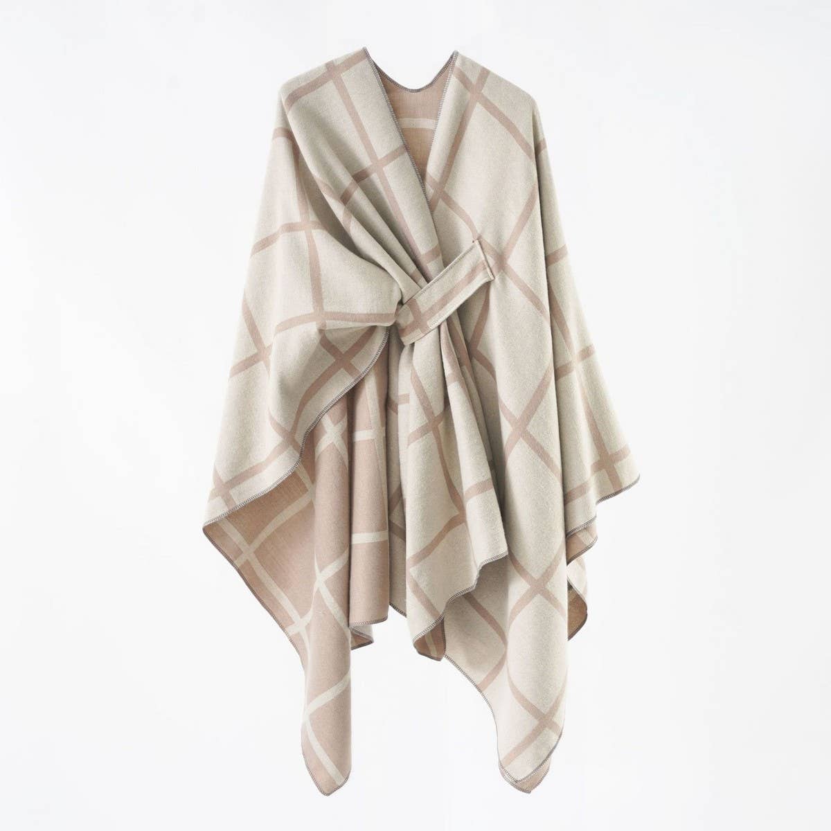 NEW FASHION SHAWL PLAID DUAL-PURPOSE SIMPLE SHAWL