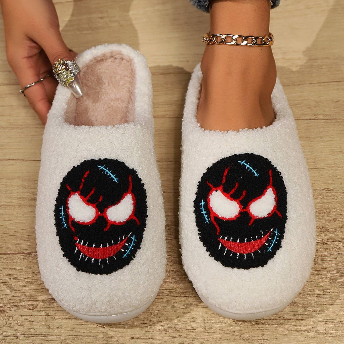 HALLOWEEN COTTON SLIPPER HOME INDOOR WARM SLIPPERS