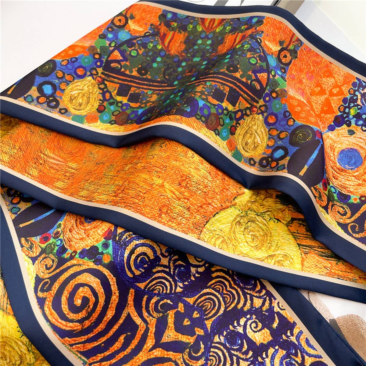 FASHIONABLE AND VERSATILE DOUBLE-LAYER HEAD SCARF_CWASC1513