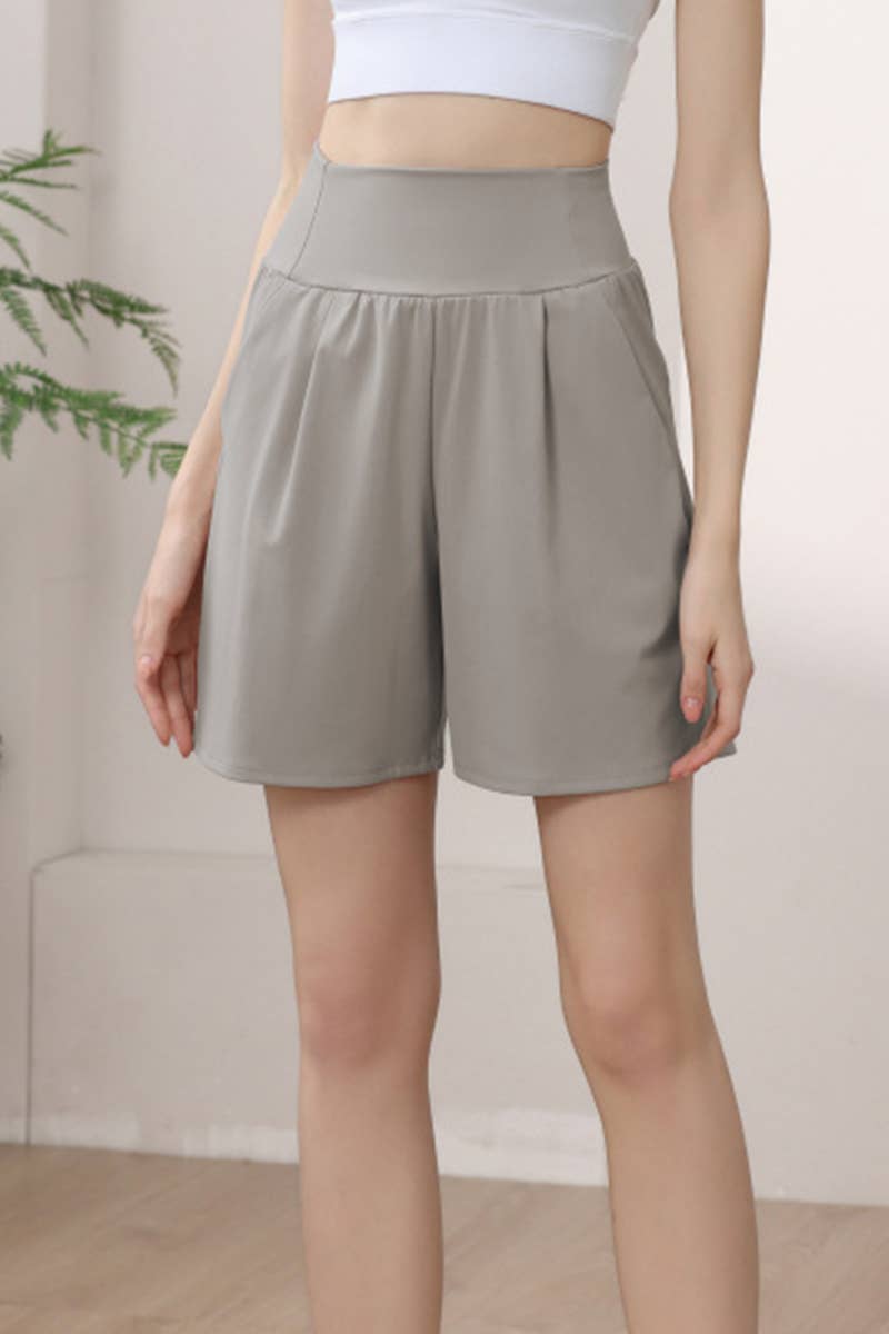 CWBSS0448_SUMMER LOOSE RUNNING YOGA SHORTS CYCLING PANTS