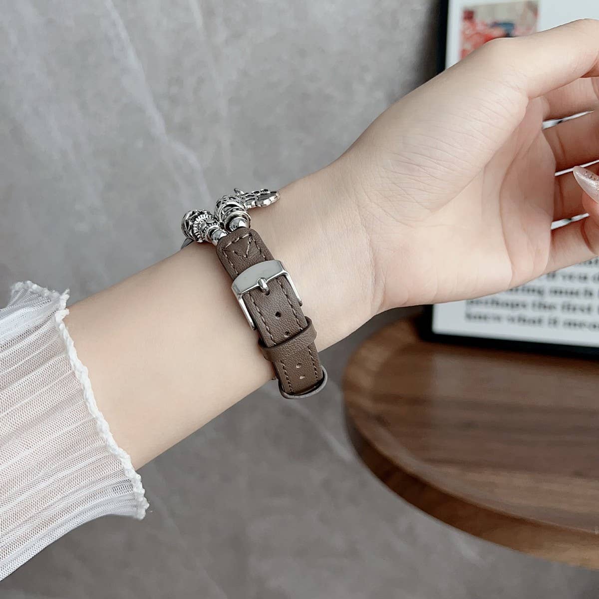 IWATCH9-1 SE TIBETAN SILVER WATCH STRAP