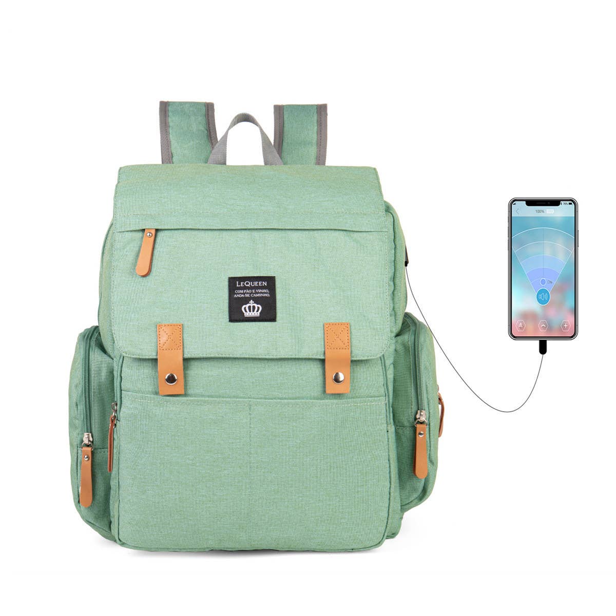 TRAVEL BACKPACK MOTHER AND BABY BAG_CWAB2224
