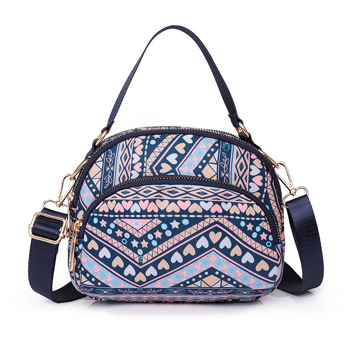 LIGHTWEIGHT NYLON WATERPROOF MINI SHOULDER BAG_CWAB3535