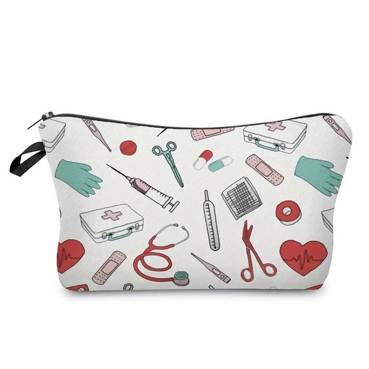 TRAVEL PORTABLE CARTOON NURSE COSMETIC BAG_CWAB2253