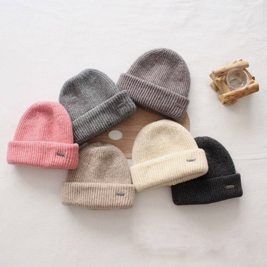 CHILDREN'S ALL-MATCH WARM WOOL KNITTED HAT_CWAH2928
