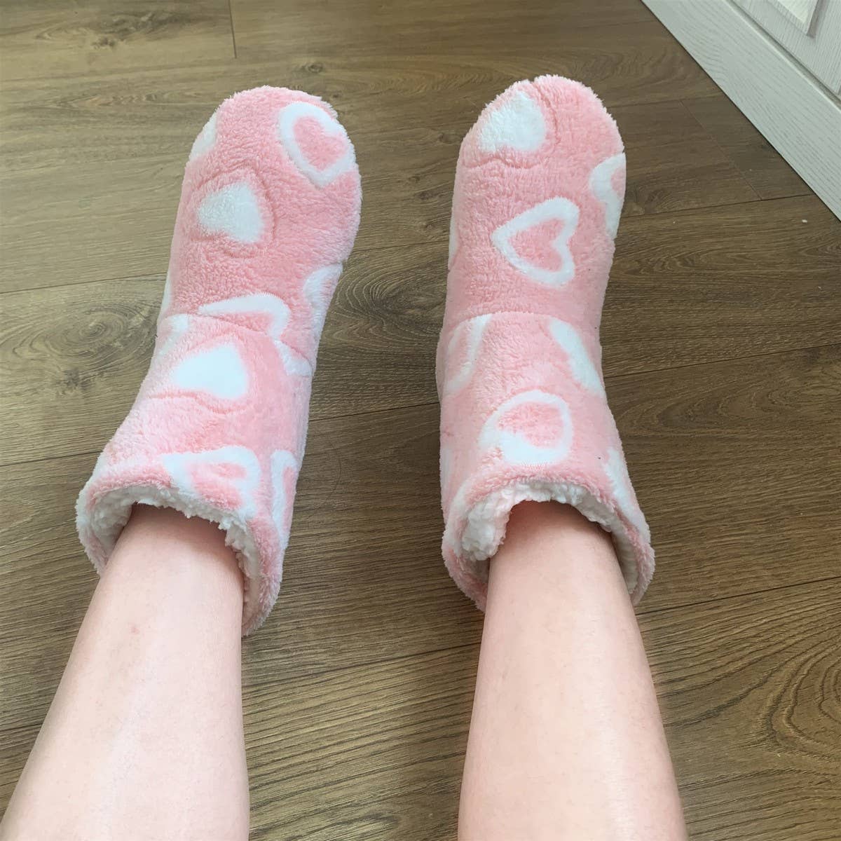 ADULTS THICKENED VELVET COMFORTABLE SOCK SLIPPERS_CWMS1206