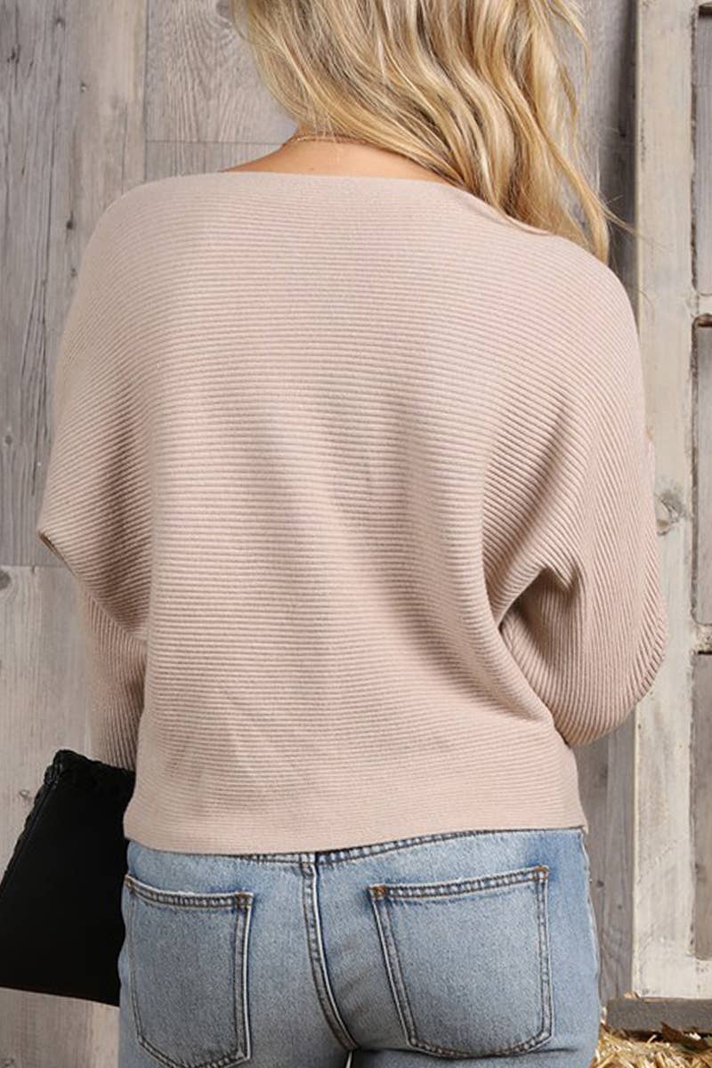 WOMEN FASHION LONG SLEEVED KNIT SHIRT_CWOSWL1831