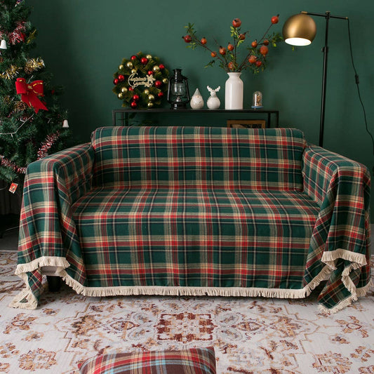 CHRISTMAS RETRO MULTIFUNCTIONAL SOFA THROW