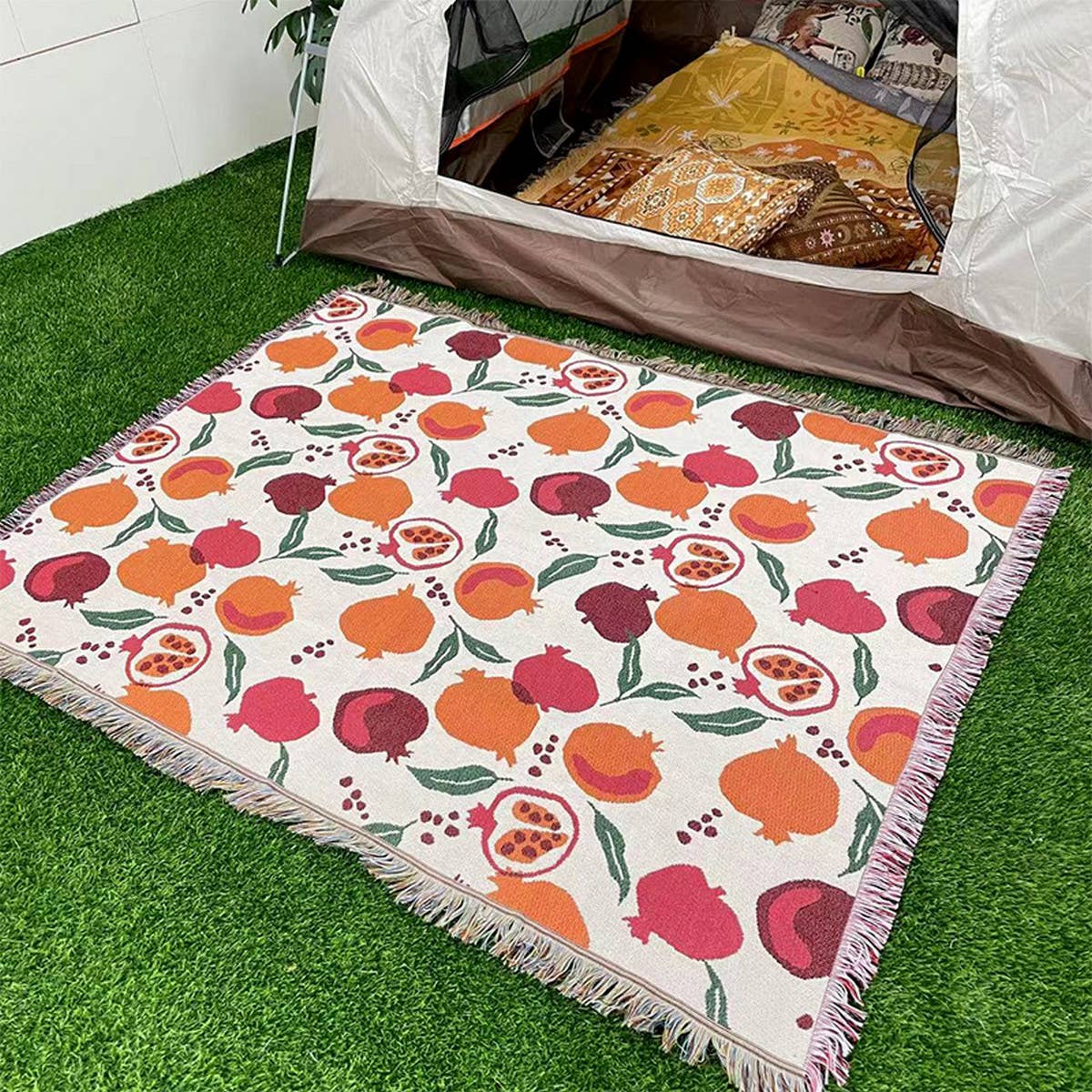 FRUIT SERIES SOFA BLANKET CAMPING BLANKET